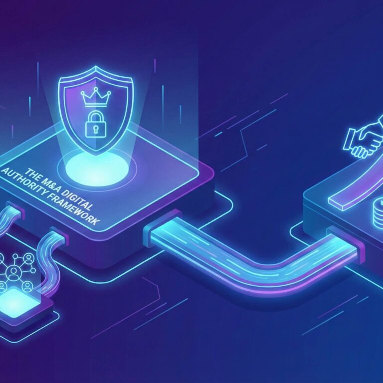 The M&A Digital Authority Framework: Securing Premium Sell-Side Deal Flow