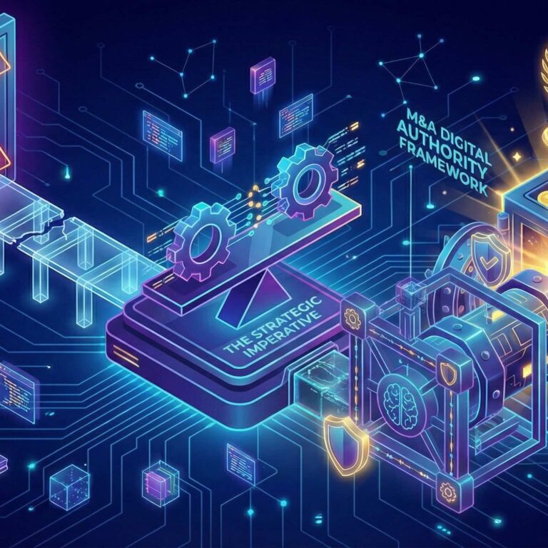 The Strategic Imperative: The M&A Digital Authority Framework to Secure Premium Deal Valuations