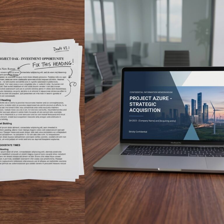 How Professional CIMs Double Your M&A Deal Confidence and Buyer Interest